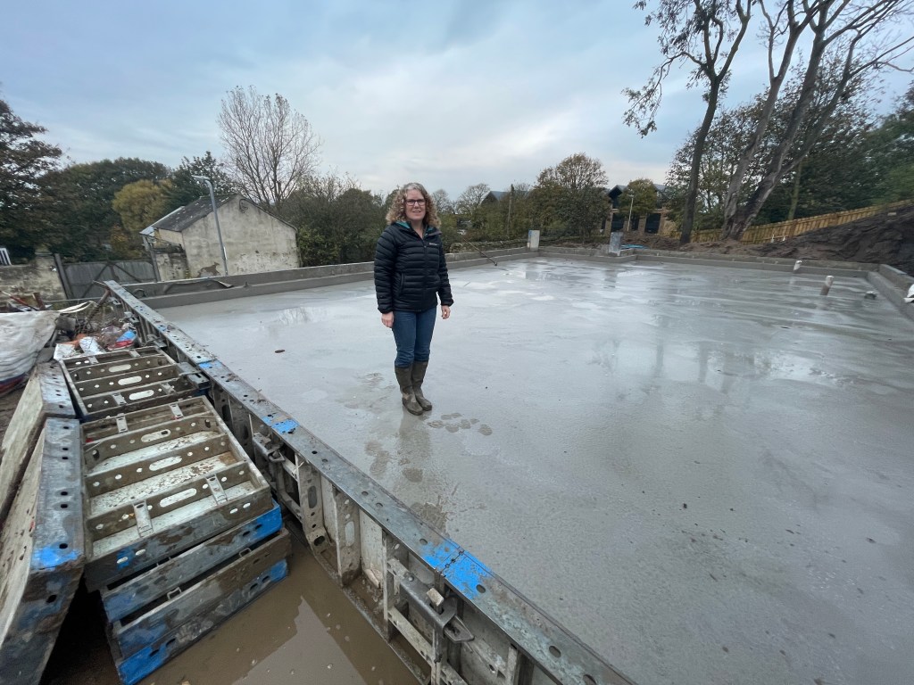 A very big day …&nbsp;Concrete